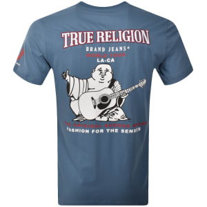 Image number 5 for True Religion Buddha Logo T Shirt Blue