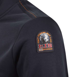 Image number 4 for Parajumpers Broad Peak Zip Sweatshirt Navy
