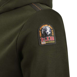 Image number 4 for Parajumpers Everest Hoodie Deep Moss Green