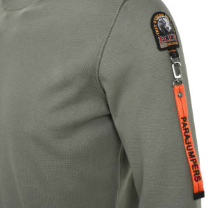 Image number 5 for Parajumpers Basic Braw Jumper Grey