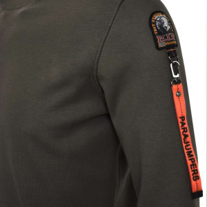 Image number 5 for Parajumpers Basic Braw Jumper Green