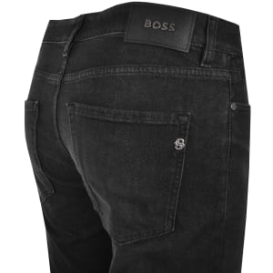 Image number 4 for BOSS H Delaware Slim Fit Jeans Black