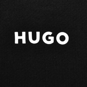 Image number 4 for HUGO Logo DapoDayote Tracksuit Black