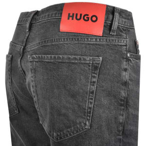 Image number 4 for HUGO 634 Tapered Fit Jeans Grey