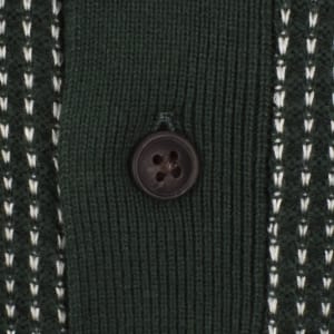 Image number 4 for Farah Gateacre Knit Polo Shirt Green