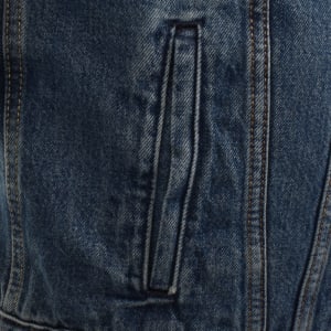 Image number 4 for Levis Denim Sherpa Trucker Jacket Blue