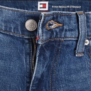 Image number 5 for Tommy Jeans Ryan Slim Straight Jeans Blue