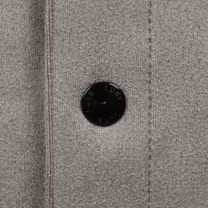 Image number 4 for Luke 1977 Dylan Faux Suede Shirt Grey