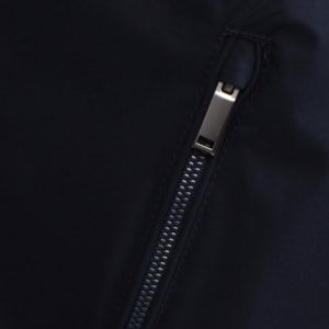 Image number 4 for Calvin Klein Matte Bomber Jacket Navy