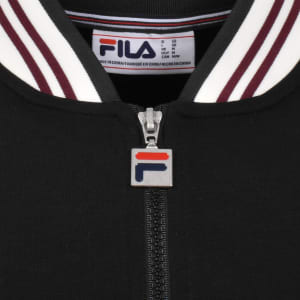 Image number 4 for Fila Vintage Settanta Zip Track Top Black