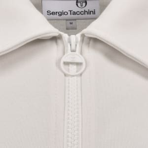 Image number 4 for Sergio Tacchini Renshaw Track Top Cream