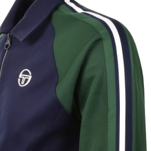 Image number 5 for Sergio Tacchini Renshaw Track Top Blue
