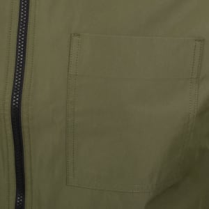 Image number 4 for HUGO Evalom Overshirt Jacket Green