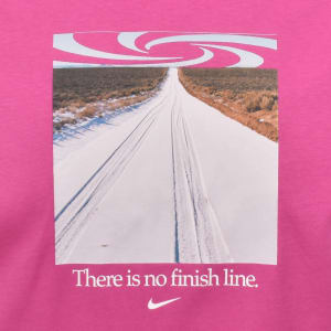 Image number 4 for Nike Logo T Shirt Fuchsia Pink