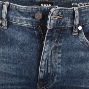 Image number 5 for BOSS Delaware Slim Fit Jeans Medium Blue