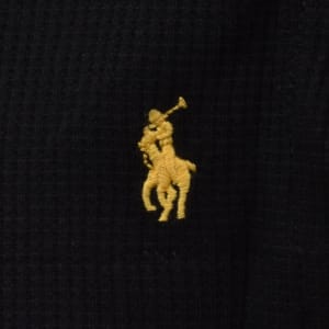 Image number 4 for Ralph Lauren Henley Lounge T Shirt Black