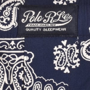 Image number 5 for Ralph Lauren Lounge Set Bandana Print Navy