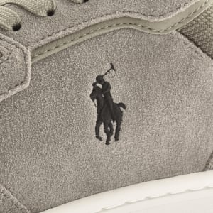 Image number 4 for Ralph Lauren Open Masters Trainers Grey