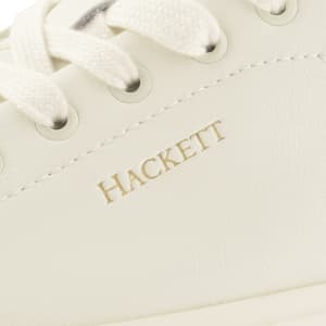 Image number 4 for Hackett Blake Once Trainers Off White