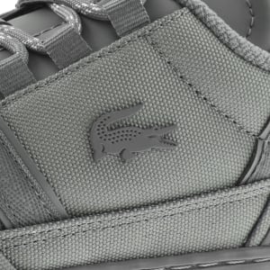 Image number 5 for Lacoste T Clip Trainers Dark Grey