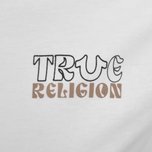 Image number 4 for True Religion Tru HS T Shirt White