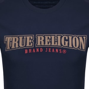 Image number 4 for True Religion Flock Buddha T Shirt Blue