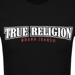 Image number 4 for True Religion Flock Buddha T Shirt Black