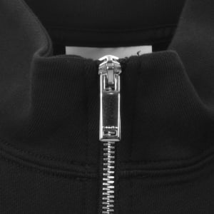 Image number 4 for Calvin Klein Jeans Half Zip Sweatshirt Black