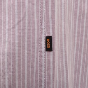Image number 4 for BOSS Ricoplus Long Sleeved Shirt Pink