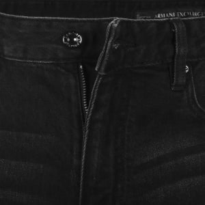 Image number 5 for Armani Exchange J13 Slim Fit Jeans Black