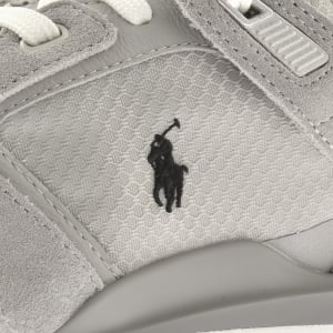 Image number 4 for Ralph Lauren Train 89 Trainers Grey