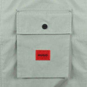 Image number 4 for HUGO Emmond Overshirt Green