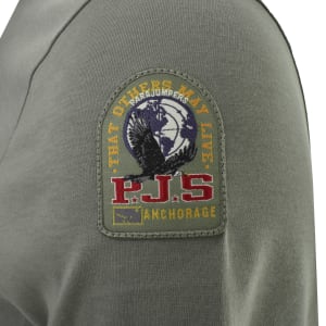 Image number 4 for Parajumpers Shispare T Shirt Nowhere Grey