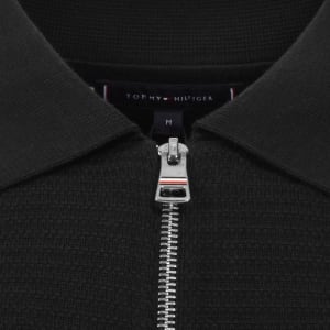 Image number 4 for Tommy Hilfiger Polo T Shirt Black