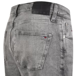 Image number 4 for Tommy Jeans Ryan Slim Fit Straight Jeans Grey