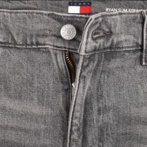 Image number 5 for Tommy Jeans Ryan Slim Fit Straight Jeans Grey