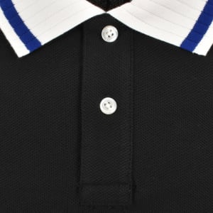 Image number 4 for Tommy Hilfiger Collar And Cuff Polo T Shirt Black