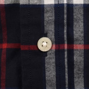 Image number 5 for Tommy Hilfiger Oxford Check Shirt Navy