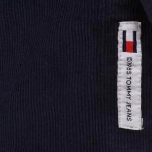 Image number 4 for Tommy Jeans Corduroy Shirt Navy