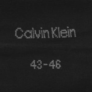 Image number 4 for Calvin Klein 6 Pack Trainer Socks Black