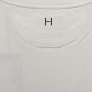Image number 4 for Hackett Small Logo T Shirt Off White