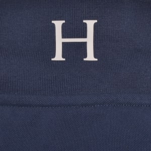 Image number 4 for Hackett Essential Logo Polo T Shirt Blue
