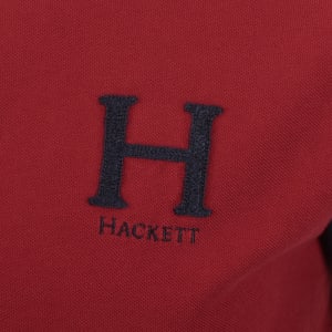 Image number 4 for Hackett Heritage Peaks Polo T Shirt Red