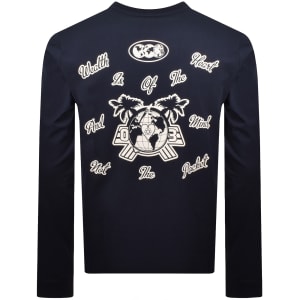 Image number 5 for Billionaire Boys Club Global Regatta T Shirt Navy