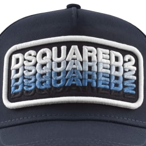 Image number 5 for DSQUARED2 Patch Baseball Cap Navy