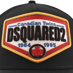 Image number 4 for DSQUARED2 Badge Baseball Cap Black