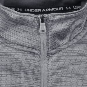 Image number 4 for Under Armour Tech Utility Quarter Zip T Shirt Grey