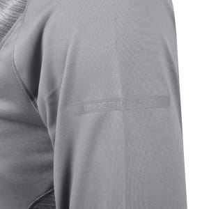 Image number 5 for Under Armour Tech Utility Quarter Zip T Shirt Grey
