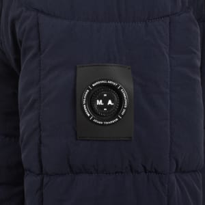 Image number 4 for Marshall Artist Yukon Bubble Jacket Navy