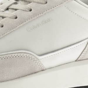 Image number 4 for Calvin Klein Repreve Mix Trainers Bordeaux Grey